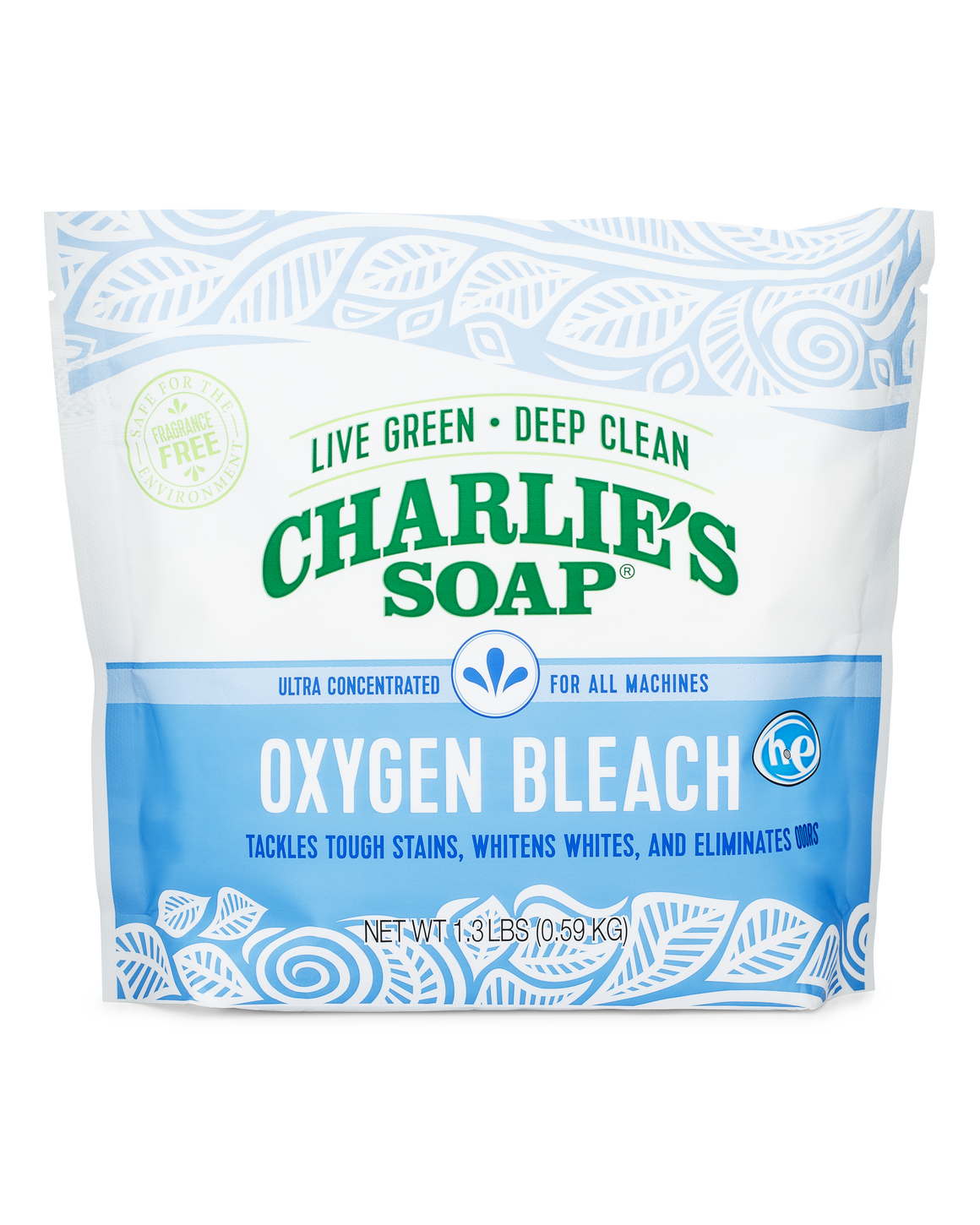 Charlie's Soap Oxygen Bleach: Non-Chlorine Bleach 0.59kg