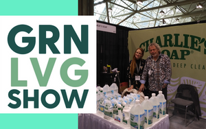 Charlie's Soap Canada at the Green Living Show 2019