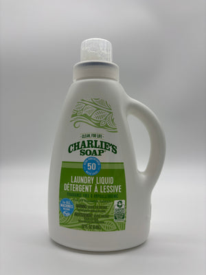 Bulk Case Charlie's Soap Laundry Liquids 50 Loads