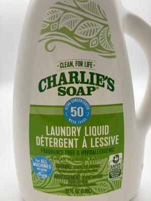 Bulk Case Charlie's Soap Laundry Liquids 50 Loads