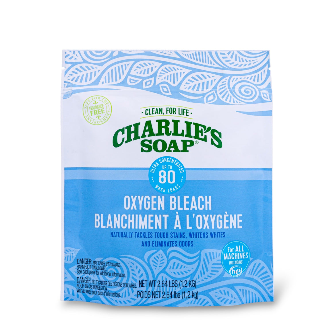 Charlie's Soap Oxygen Bleach: Non-Chlorine Bleach 1.2kg