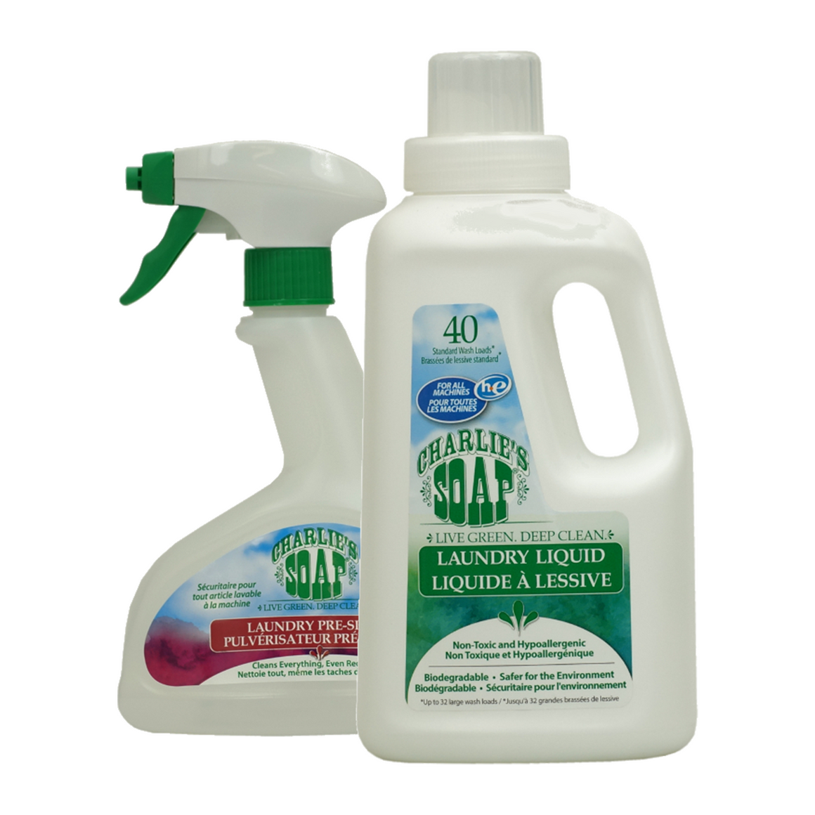 Charlie's Soap Laundry and Cleaning Bundle